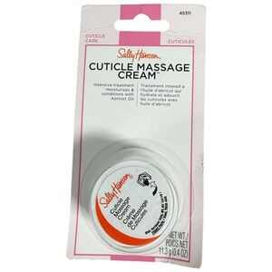 Sally Hansen Cuticle Massage Cream Intensive Treatment Apricot Oil 11.3g 0.4oz